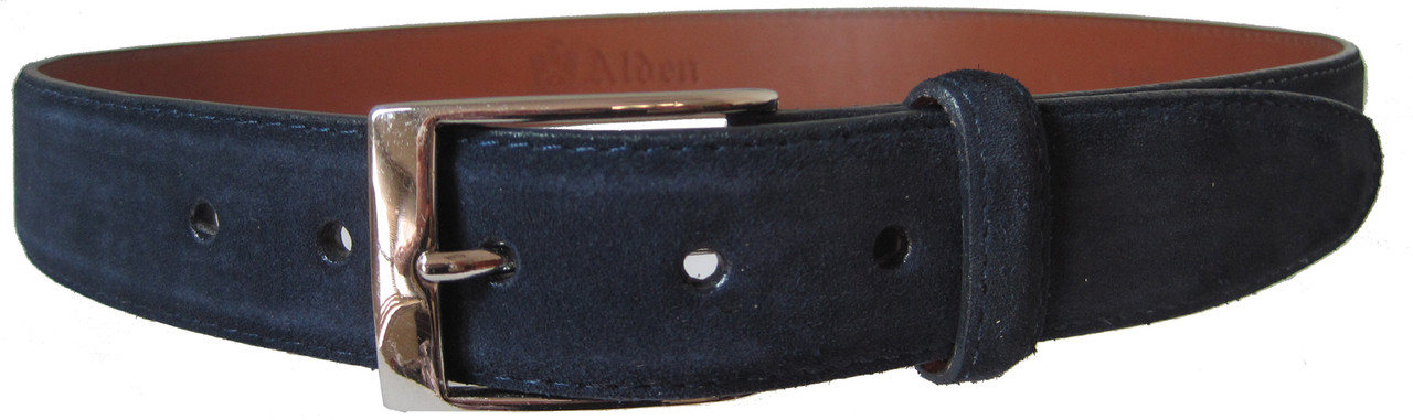 Alden suede belt clearance