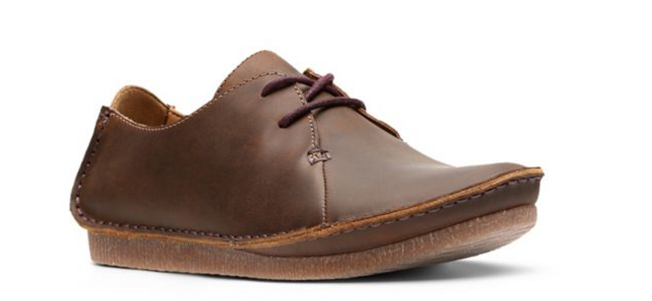 Clarks Janey Mae Beeswax Leather - Sherman