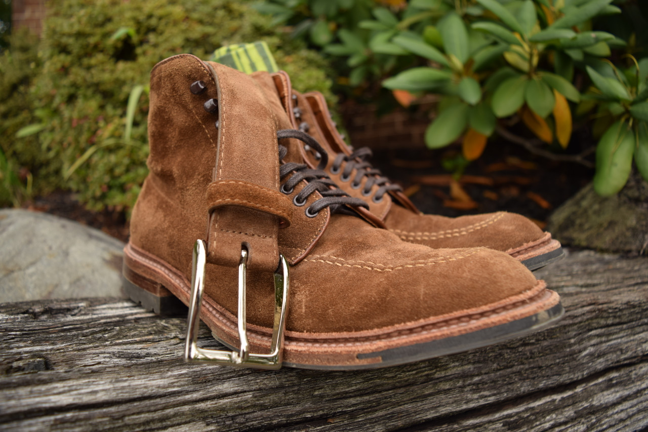 alden indy boots suede