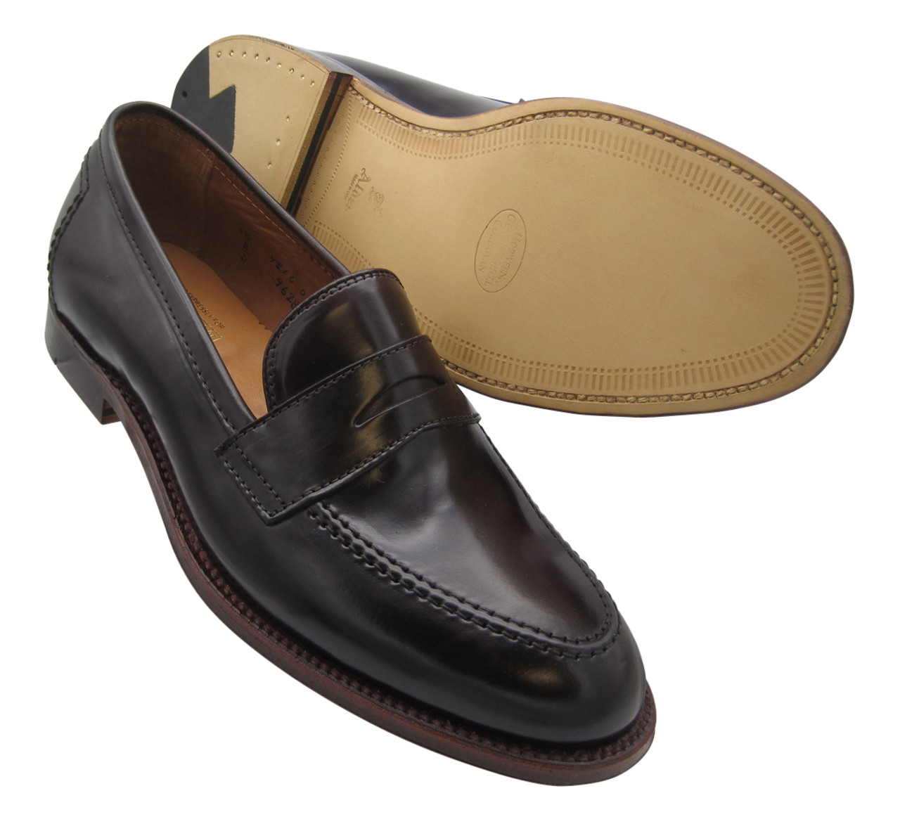 Alden Limited Edition Spruce St. Penny Slip On Color 8 Shell Cordovan ...