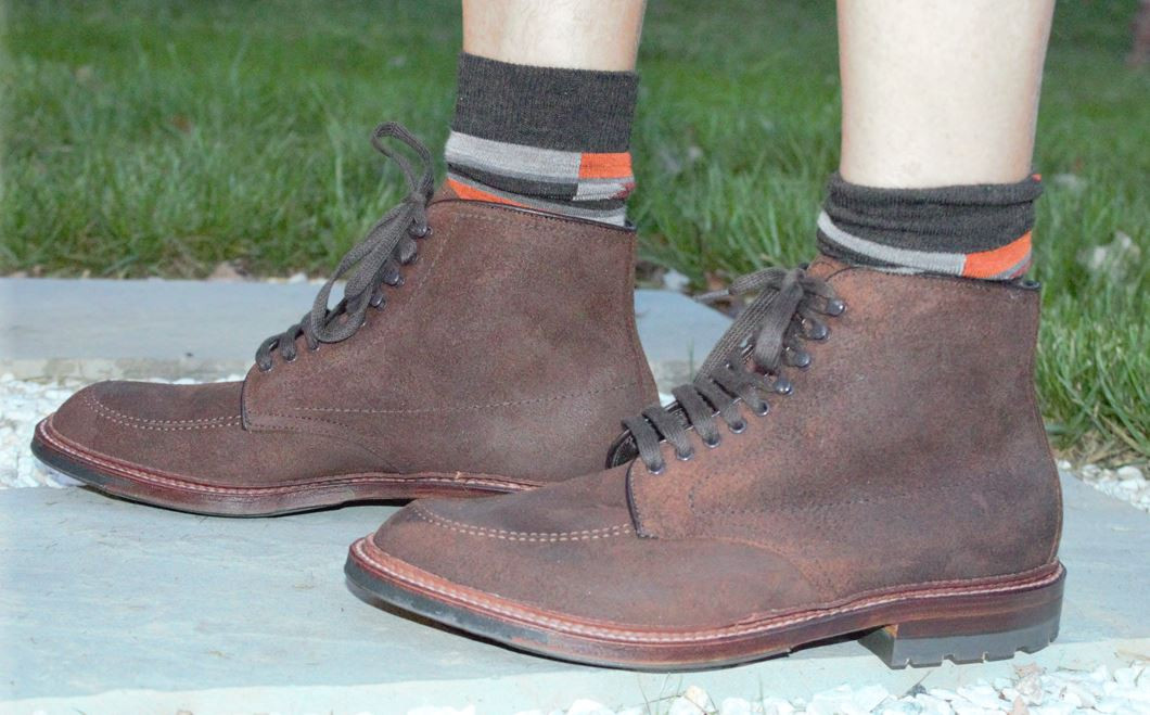 Alden Tobacco Chamois Indy Boot size71/2 靴