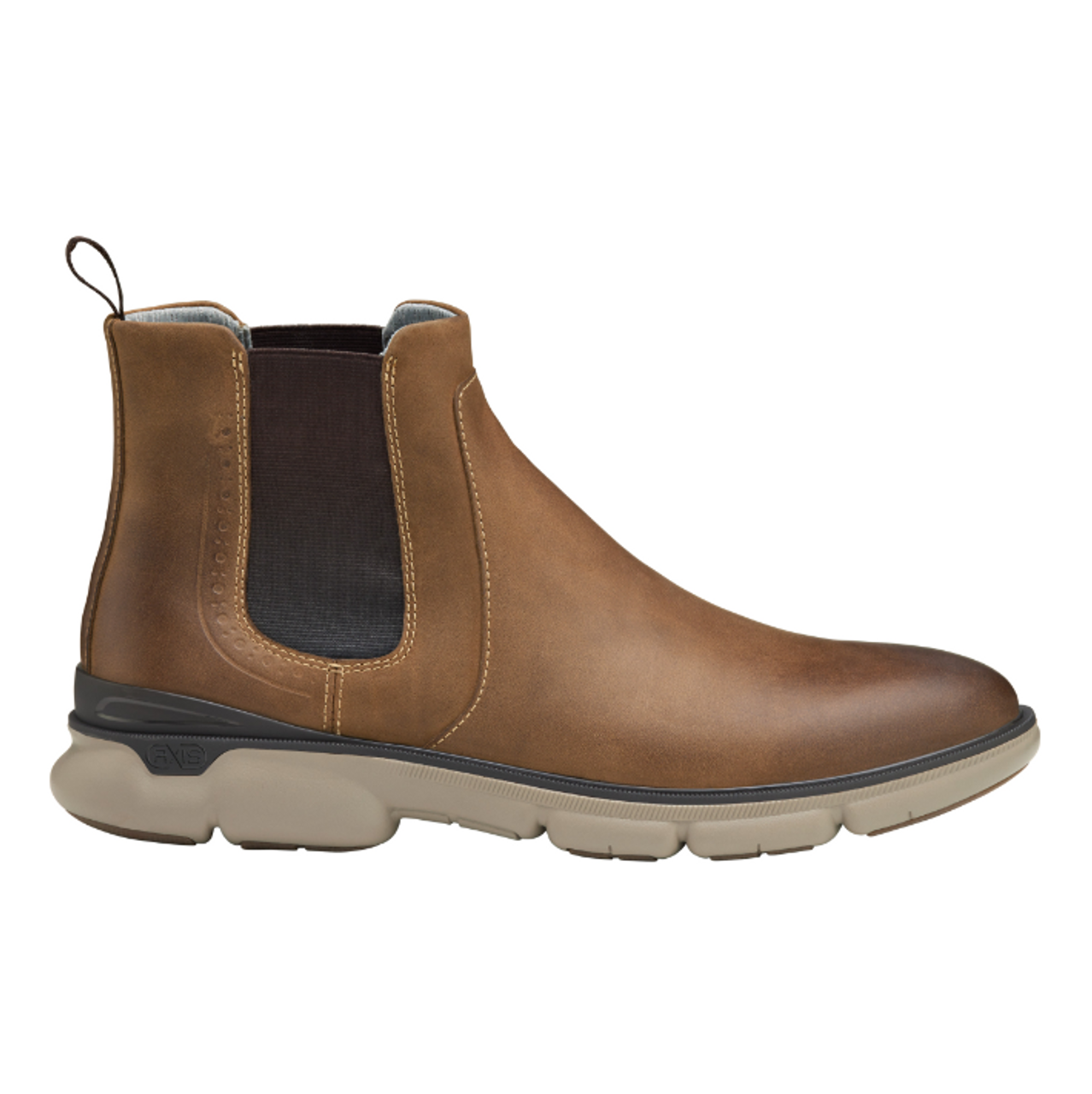 Johnston & Murphy XC4® Tanner Chelsea Leather Boot Brown - Sherman ...