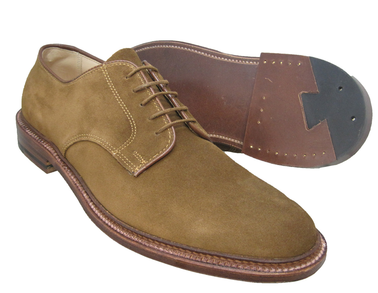 alden suede blucher