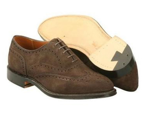 Alden Wing Tip Bal Black Calfskin # 903 - Sherman Brothers Inc