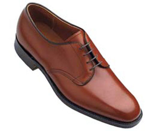 Alden Men's Plain Toe Blucher Oxford #2817 - Sherman