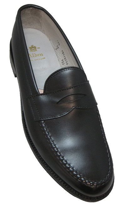 Alden Leisure Handsewn Black Calfskin #981 - Sherman Brothers Inc