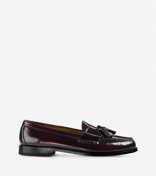 cole haan pinch tassel burgundy