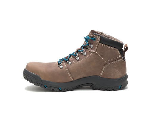 Cat Footwear Women's Mae Steel Toe Waterproof Work Boot Bay Leaf