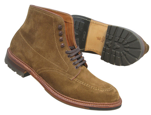 Alden Indy Pull-Up Workboot Brown Aniline Leather #403 - Sherman