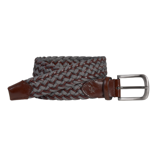 Elevation Store Paris - Classic 3.5 Cm Stretch Woven Leather Belt