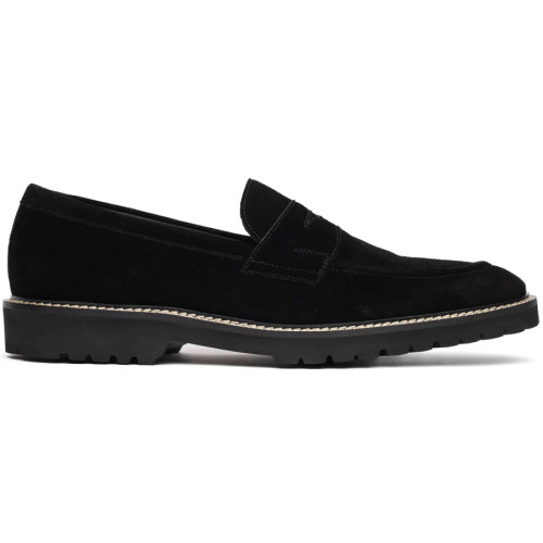 ZELLI ROMA ITALIAN SUEDE PENNY LOAFERS TOBACCO - Sherman Brothers Inc