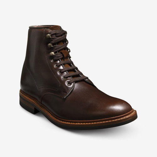 Allen Edmonds Higgins Mill Weatherproof Boot Brown Waxed Suede