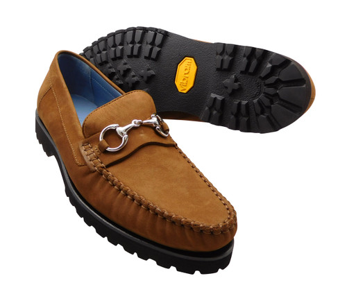 Robert Zur BRIXTON Bit Loafer Sigaro Cashmere Suede