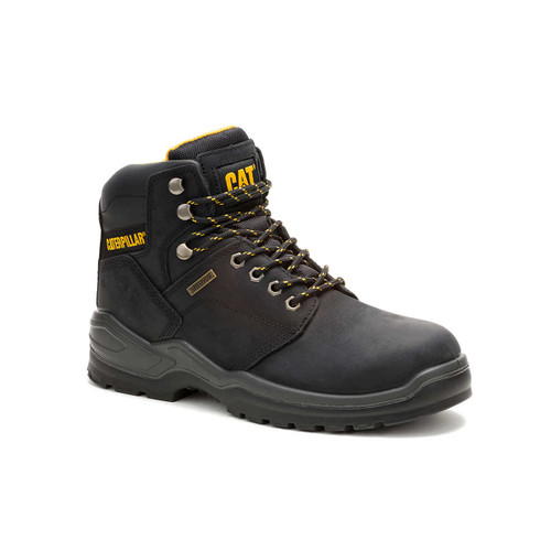 Cat Footwear Men's Striver Steel Toe Work Boot Black Waterproof
