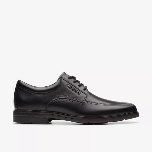 Clarks Men's Un Kendric Way Black Leather