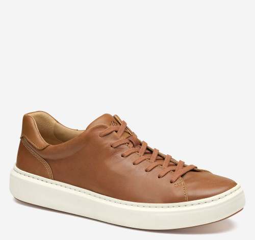 Johnston & Murphy Anders Lace-To-Toe Black Full Grain - Sherman