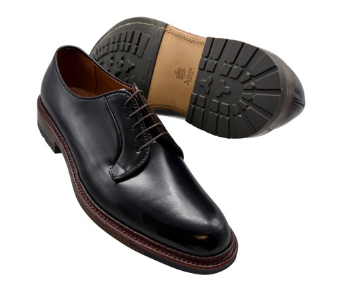 Limited Edition Alden Plain Toe Color 8 Shell Cordovan Blucher W/ Antique welt and commando sole (D6402C)  