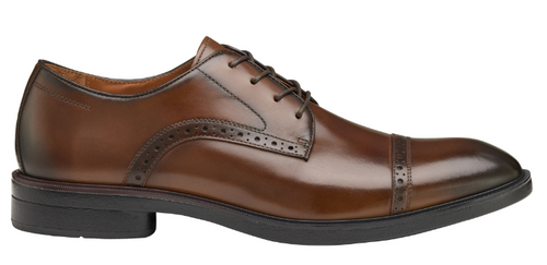 Johnston & Murphy Men's Ronan Cap Toe Tan Clearance Only 