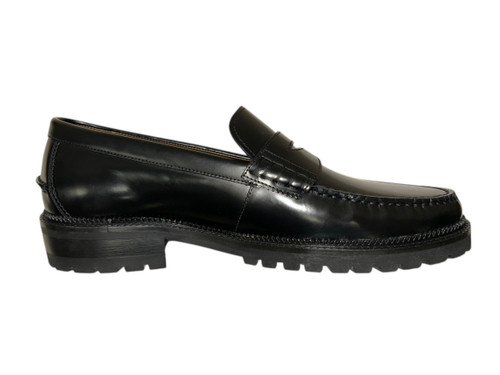 Johnston & Murphy Men's Donnell Penny Brush-Off Leather Black Clearance Only