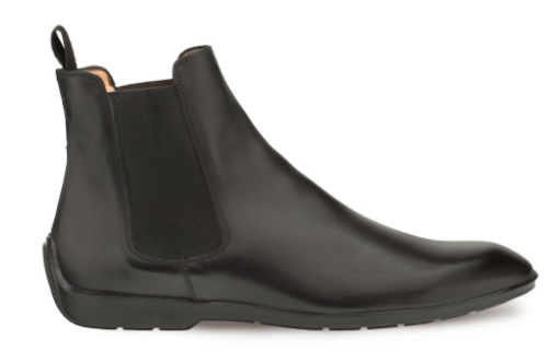 Mezlan Men's Warden Calfskin Chelsea Boot Black Clearance Only