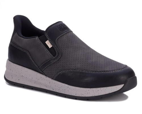 Drew Men's Caleb No Hands Black Nubuck