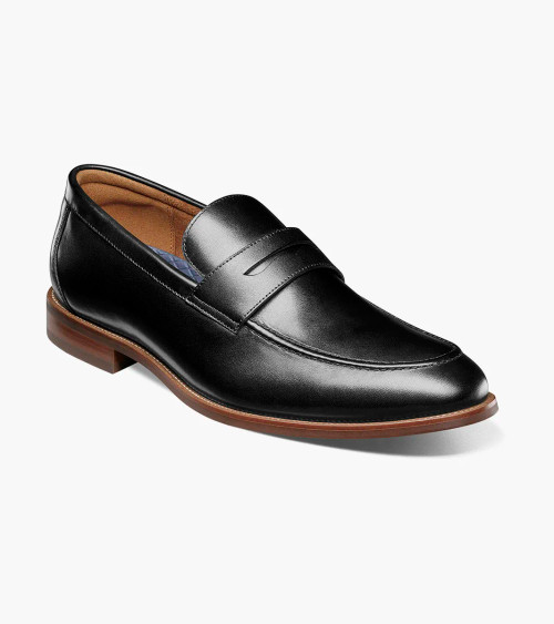 Florsheim Rucci  Moc Toe Penny Loafer Black