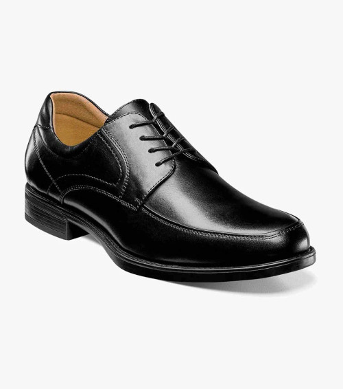 Florsheim Midtown Plain Toe Oxford Black - Sherman Brothers Inc
