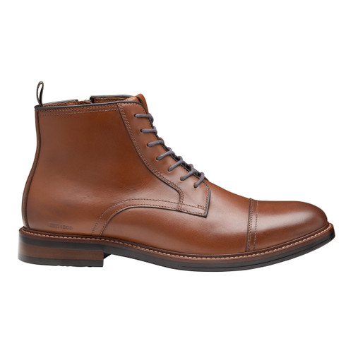 Johnston & Murphy Men's XC+ Durham Cap Toe Boot Black Waterproof