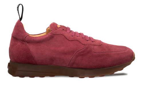 Mezlan Carlucci Suede Sneaker Wine Mezlan Carlucci Suede Sneaker Wine