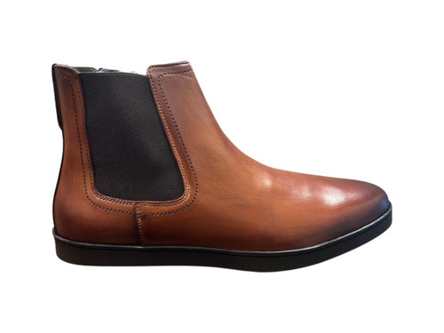 G. Brown Block Calfskin Tan Chelsea Boot 305 Clearance Only 