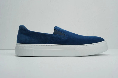 G. Brown Aruba Suede Slip-on Royal Blue 