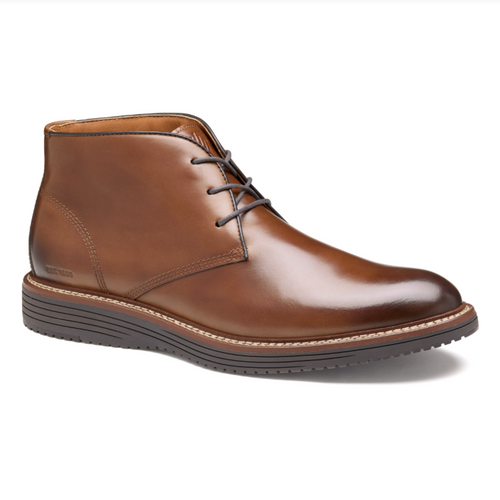 Johnston & Murphy Upton Chukka Boot Tan Full Grain