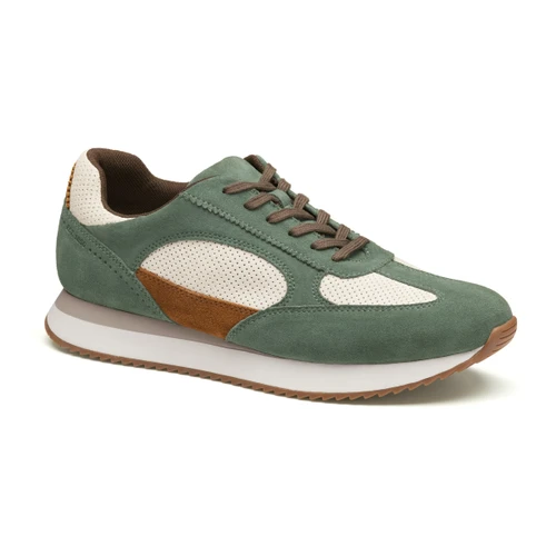 Johnston & Murphy Men's Chase Perfed T-toe Sage Multi-Suede