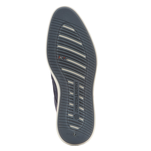 Johnston & Murphy XC+Parker Plain Toe Navy Waterproof Nubuck 