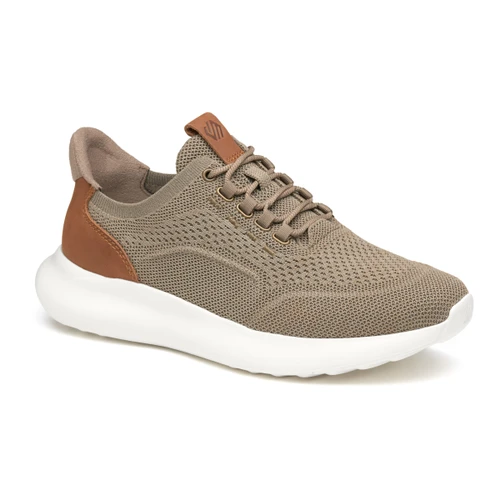 Johnston & Murphy Amherst 2.0 Taupe Heathered Knit Clearance Only 