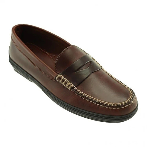 T.B. Phelps Key West Brown Penny Driving Moccasin Clearance Only 