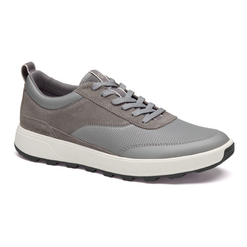 Johnston & Murphy Lucas U-Throat Gray Full Grain/Suede