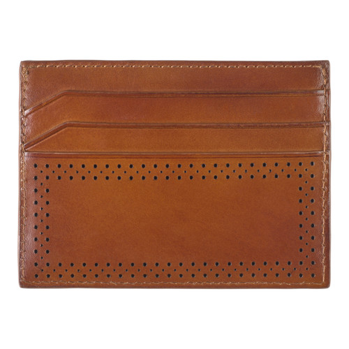 Johnston & Murphy Hudson Perforated Weekender Case Brown