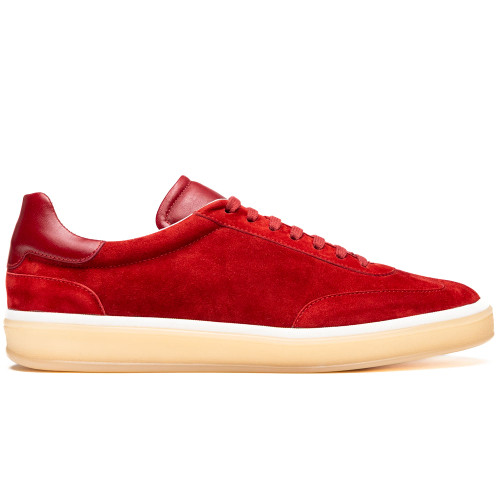 Zelli GOTTI Suede Sneaker Red