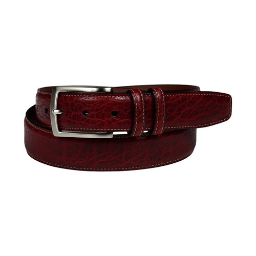 Torino American Bison Belt Black Cherry