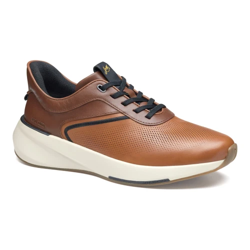 Johnston & Murphy Surge U-Throat Tan Full Grain