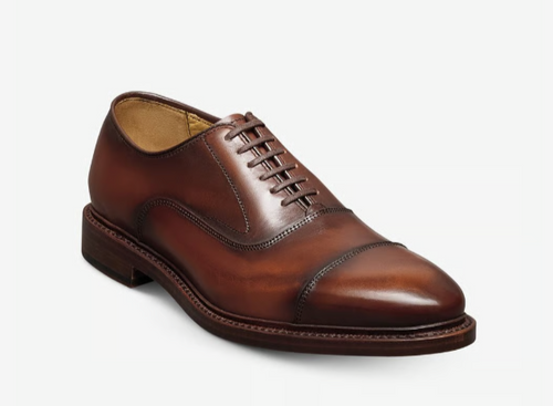 Allen Edmonds Manhattan Reserve Cap-toe Oxford Dress Shoe Coffee