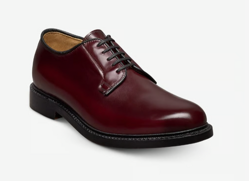 Allen Edmonds Rowan Reserve Plain-toe Derby Dress Shoe Burgundy