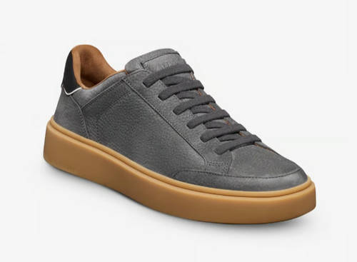 Allen Edmonds Oliver Slip-On Stretch-lace Sneaker Piombo Grey Suede