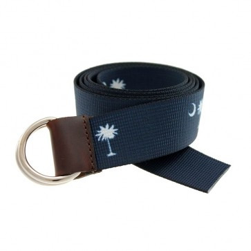 Sherman Brothers Largo D-Ring Web Belt-TreeMoonNavy