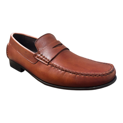 G. Brown Malibu 325 Calfskin Tan Penny Loafer Clearance Only 