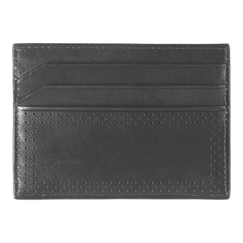 Johnston & Murphy Hudson Perforated Weekender Case Black