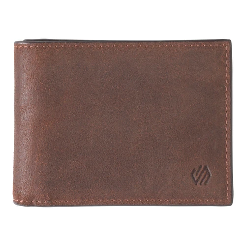 Johnston & Murphy Rhodes Billfold Wallet Brown Oiled
