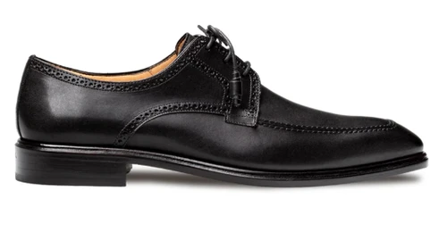 Mezlan Hatley Patina Calf Derby Black