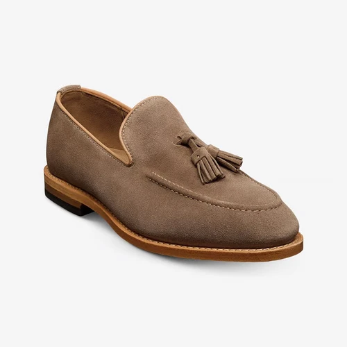 Allen Edmonds Randolph Tassel Loafer Tobacco Suede